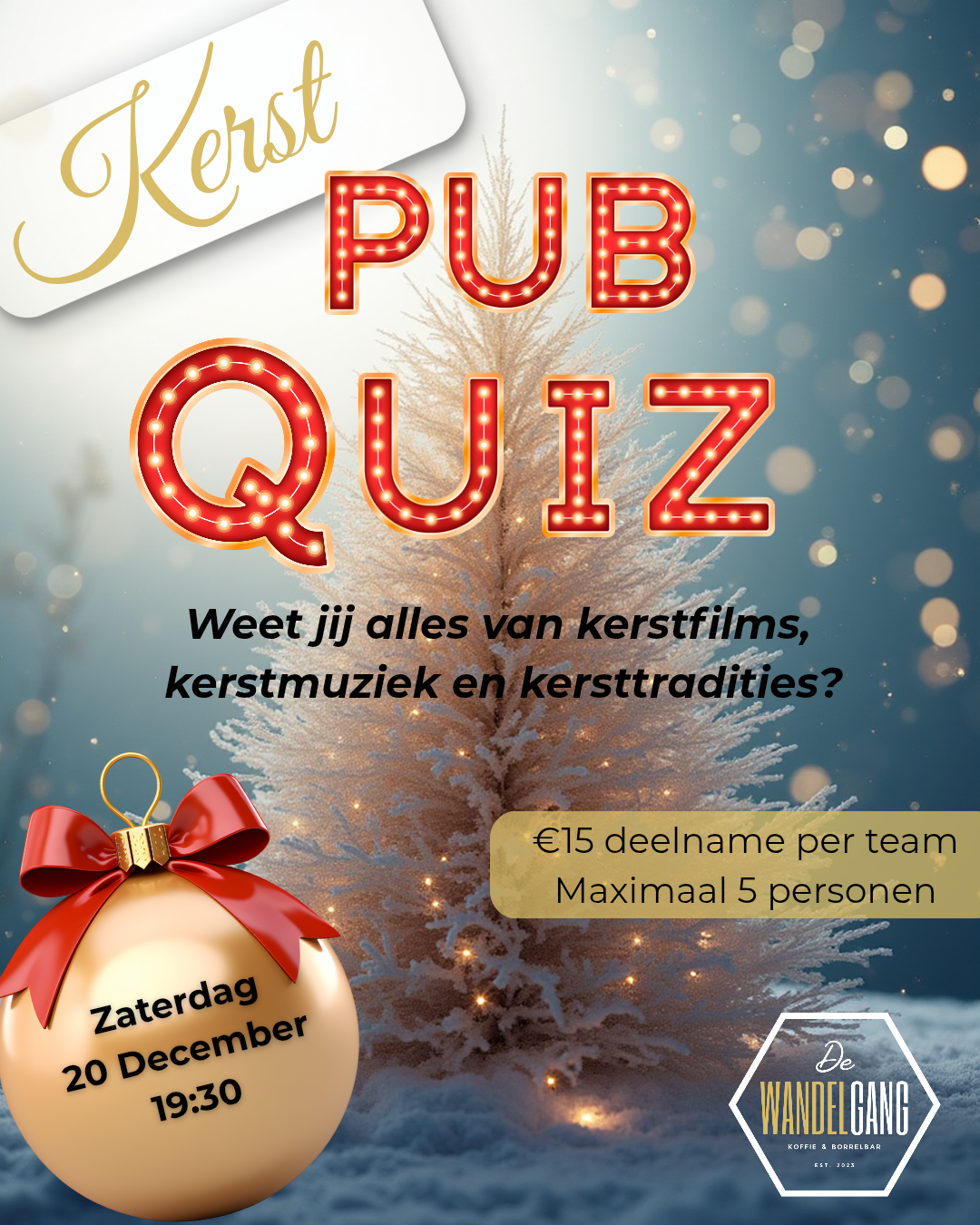 Kerst PubQuiz